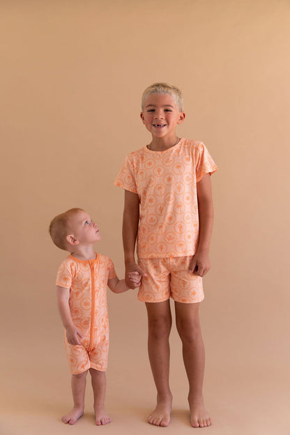 DESERT ICONS | SHORT ZIPPER ONE PIECE