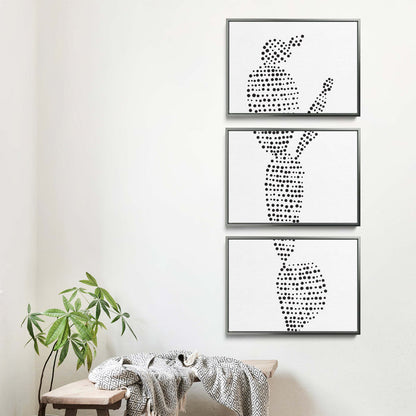 8"x10" / Canvas Set / Antique Silver