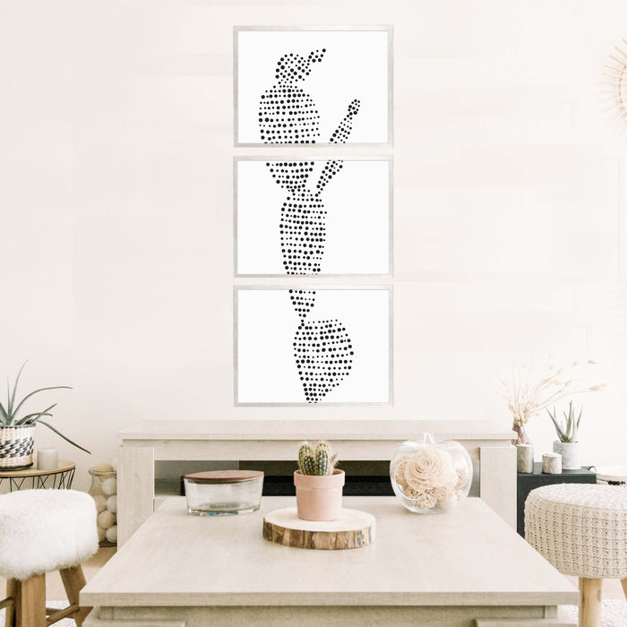 Desert Prickly Pear, No. 1 - Set of 3 - Jetty Home