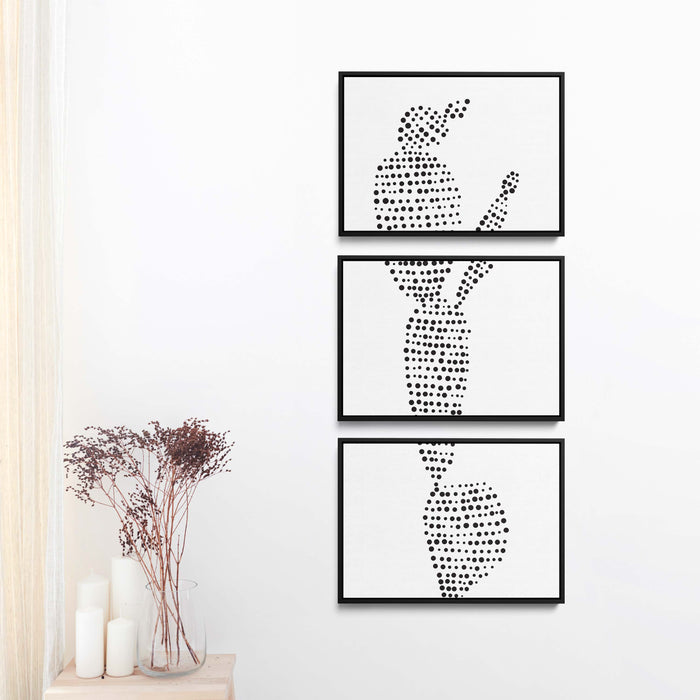 Desert Prickly Pear, No. 1 - Set of 3 - Jetty Home