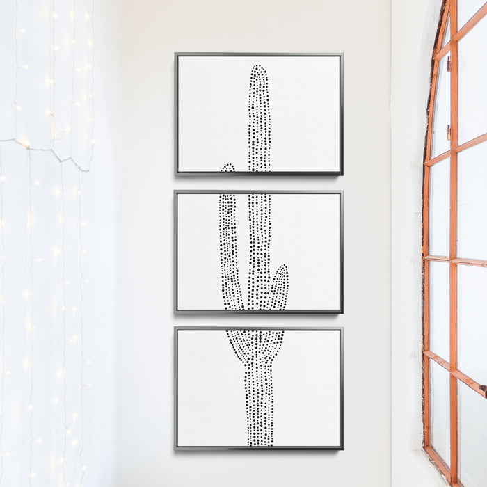 Desert Saguaro Cactus, No. 1 - Set of 3 - Jetty Home