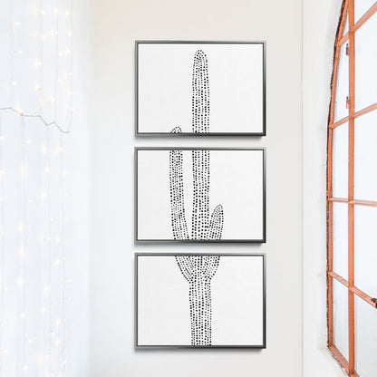 Desert Saguaro Cactus, No. 1 - Set of 3 - Jetty Home
