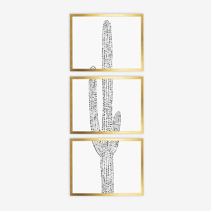 Desert Saguaro Cactus, No. 1 - Set of 3 - Jetty Home