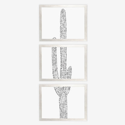 Desert Saguaro Cactus, No. 1 - Set of 3 - Jetty Home