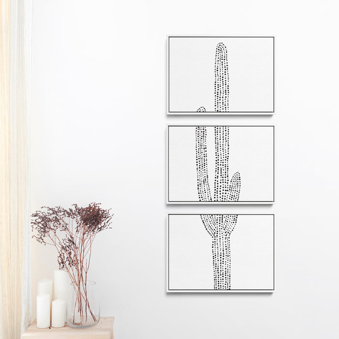 8"x10" / Canvas Set / White