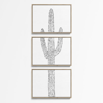 Desert Saguaro Cactus, No. 3 - Set of 3 - Jetty Home