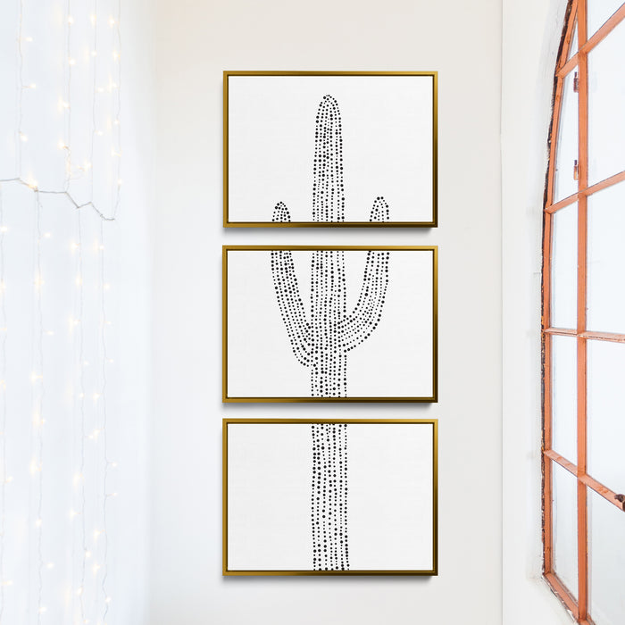 8"x10" / Canvas Set / Antique Gold