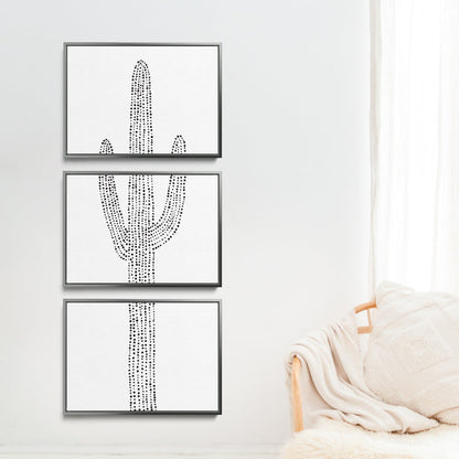 8"x10" / Canvas Set / Antique Silver
