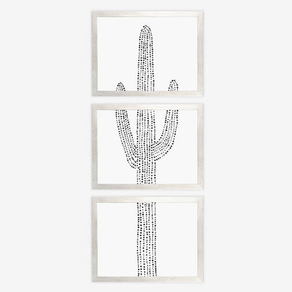 Desert Saguaro Cactus, No. 3 - Set of 3 - Jetty Home