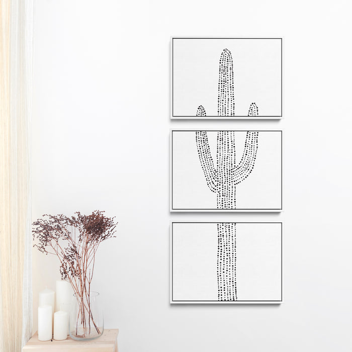 8"x10" / Canvas Set / White