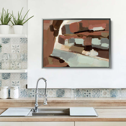 8"x10" / Canvas / Antique Silver