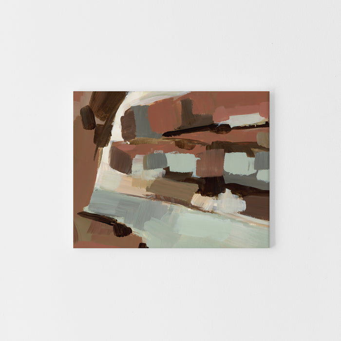 Desert Slot Canyon Landscape Painting Wall Art Print or Canvas - Jetty Home