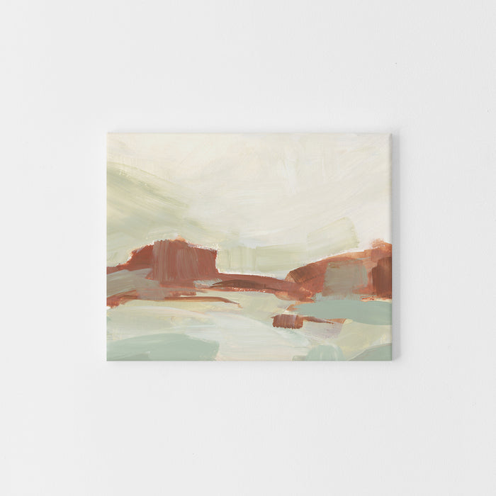 Sedona Landscape Desert Painting Soft Pastel Wall Art Print or Canvas - Jetty Home