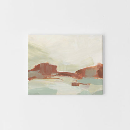 Sedona Landscape Desert Painting Soft Pastel Wall Art Print or Canvas - Jetty Home