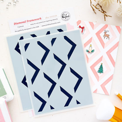 Diamond Framework stencil