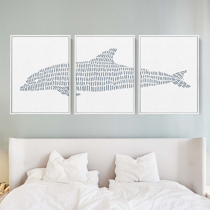 8"x10" / Canvas Set / White