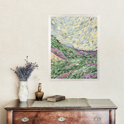 5"x7" / Art Print / Antique Silver