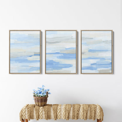 8"x10" / Canvas Set / Natural Wood