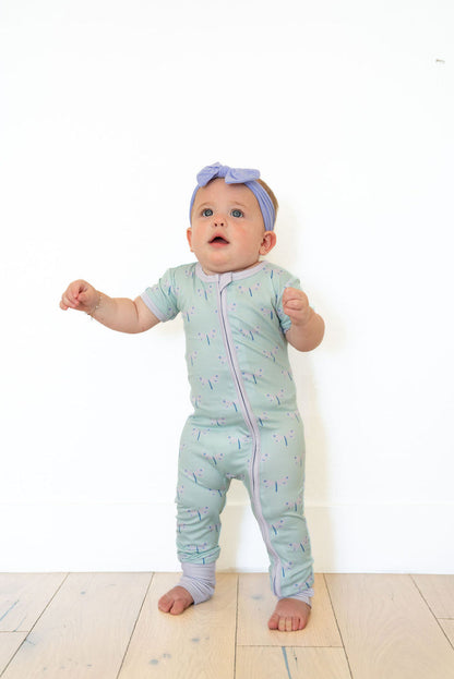 DRAGONFLY | SHORT SLEEVE ZIPPER ONE PIECE