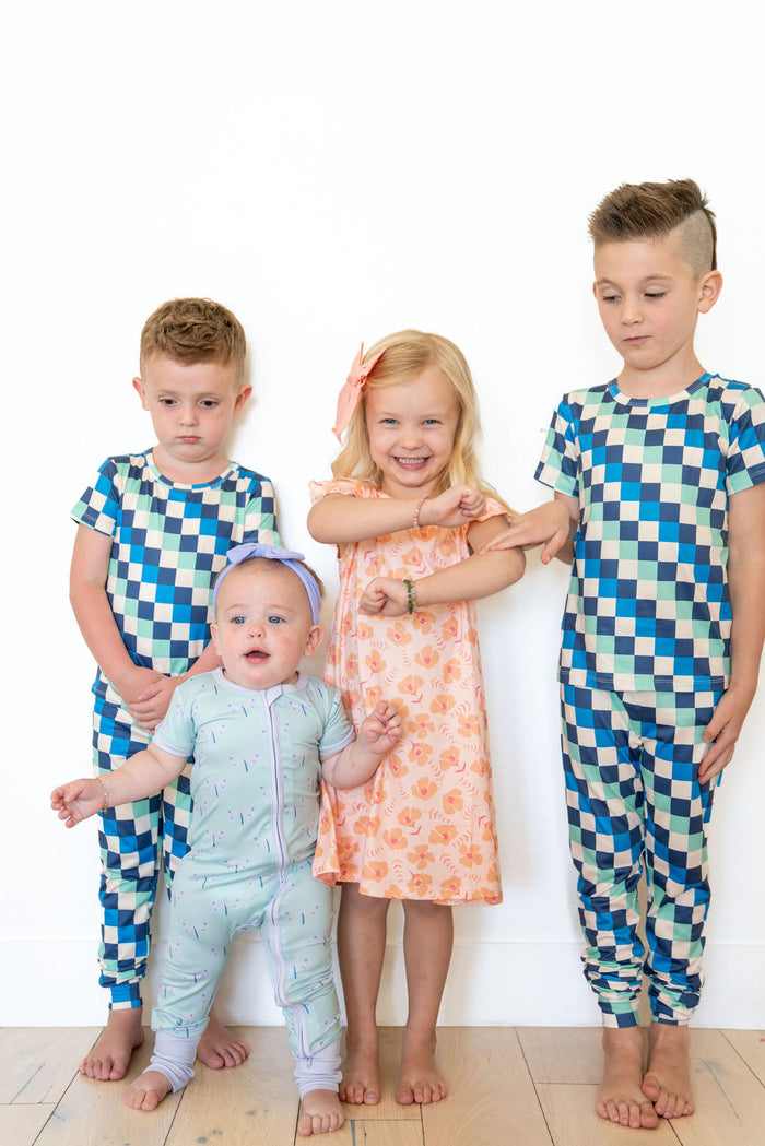 DRAGONFLY | SHORT SLEEVE ZIPPER ONE PIECE