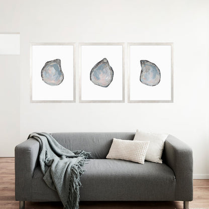 5"x7" / Art Print Set / Antique Silver