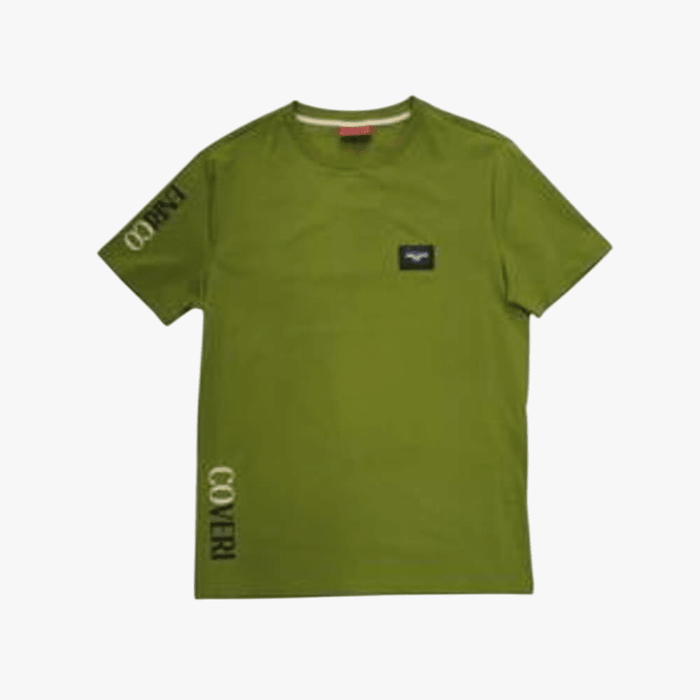 Enrico Coveri Boys Short Sleeve Tee Olive | Enrico Coveri