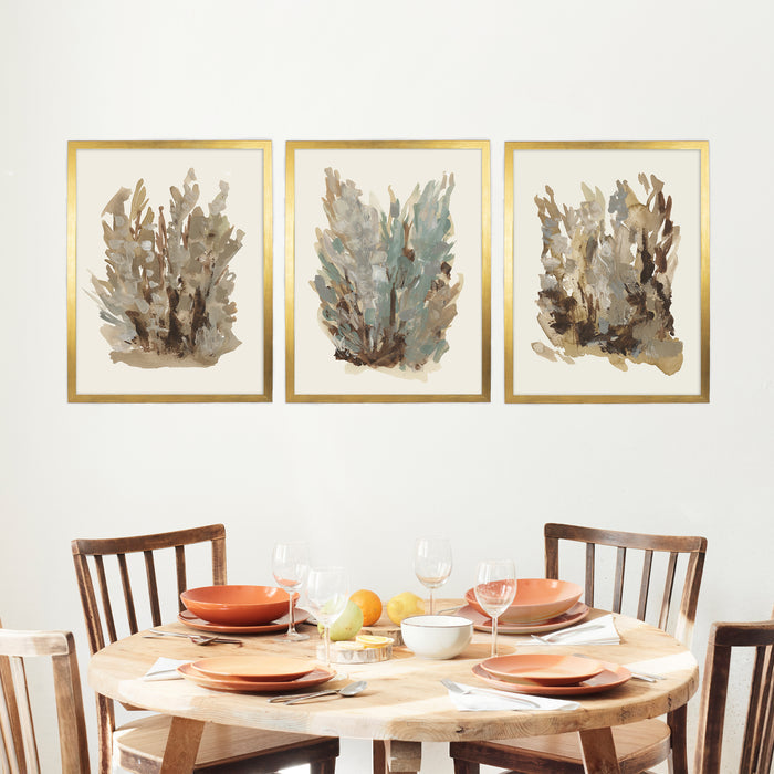 Fall Botanical Study, No. 1 - Set of 3 - Jetty Home