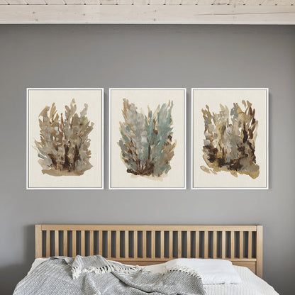 Fall Botanical Study, No. 1 - Set of 3 - Jetty Home