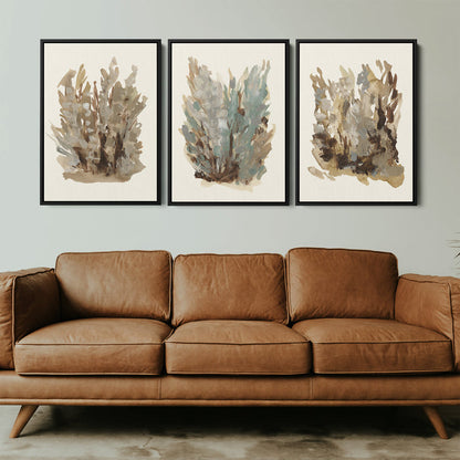 Fall Botanical Study, No. 1 - Set of 3 - Jetty Home