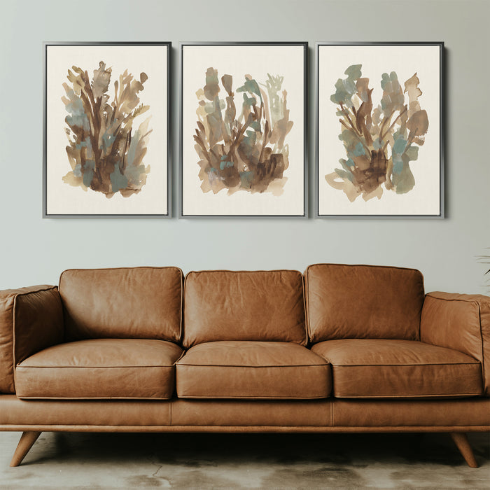 8"x10" / Canvas Set / Antique Silver