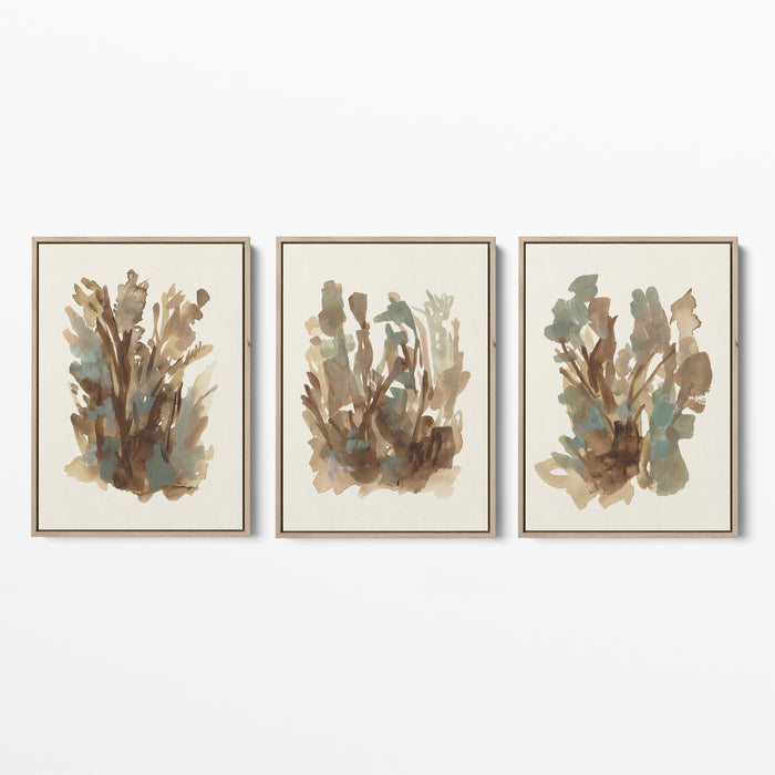 Fall Botanical Study, No. 2 - Set of 3 - Jetty Home
