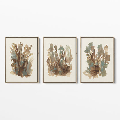 Fall Botanical Study, No. 2 - Set of 3 - Jetty Home