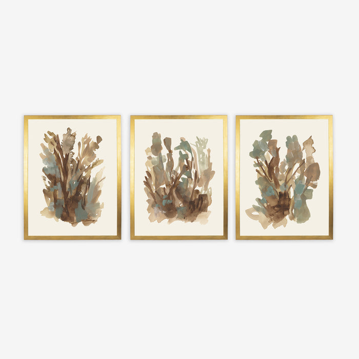 Fall Botanical Study, No. 2 - Set of 3 - Jetty Home