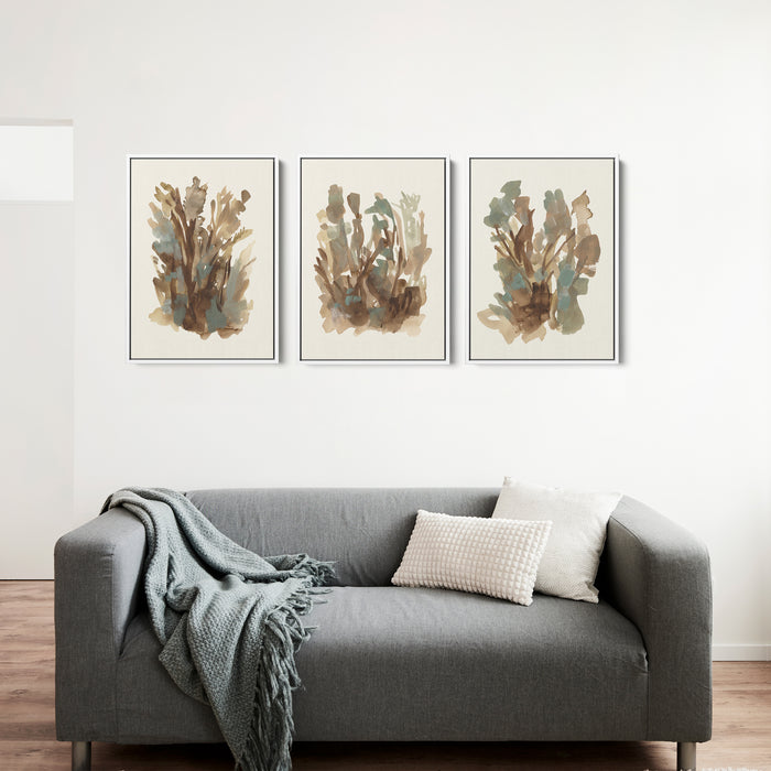 Fall Botanical Study, No. 2 - Set of 3 - Jetty Home