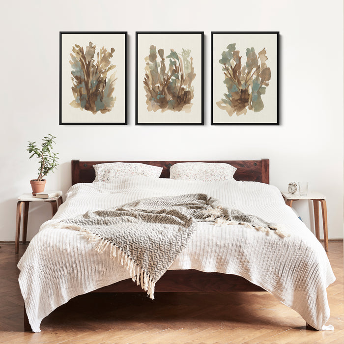 Fall Botanical Study, No. 2 - Set of 3 - Jetty Home