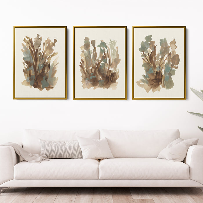 Fall Botanical Study, No. 2 - Set of 3 - Jetty Home