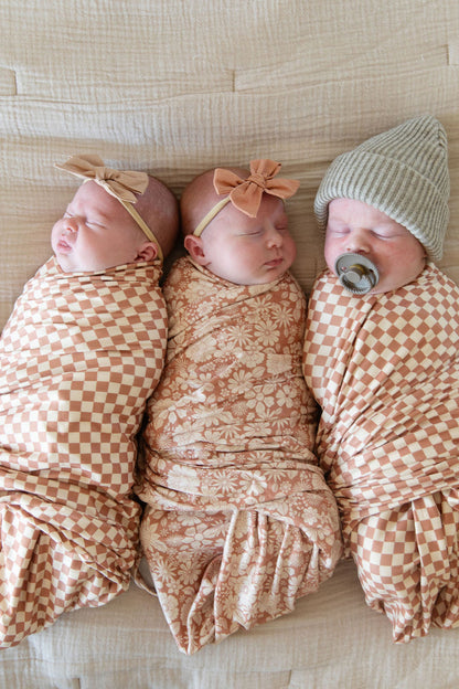 FALL MINI CHECKER | SWADDLE