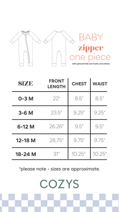 FIRETRUCKS | ZIPPER ONE PIECE