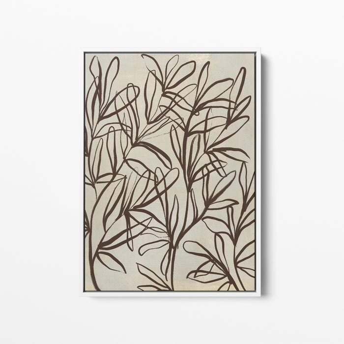 Florals on Beige, No. 1 - Jetty Home