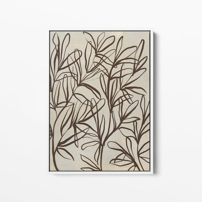 Florals on Beige, No. 1 - Jetty Home