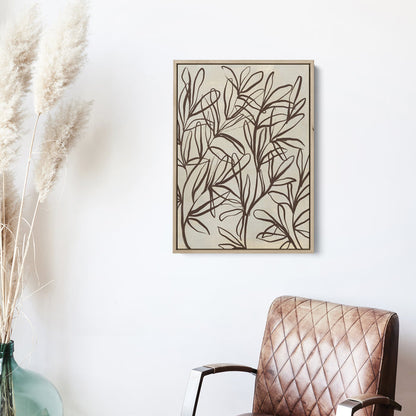 8"x10" / Canvas / Natural Wood