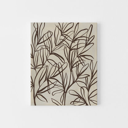 Florals on Beige, No. 1 - Art Print or Canvas - Jetty Home