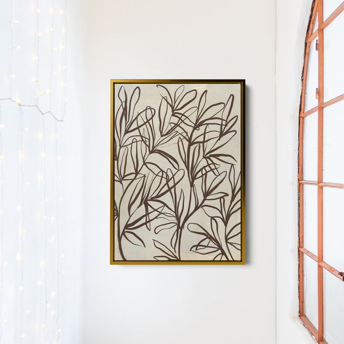 Florals on Beige, No. 1 - Jetty Home