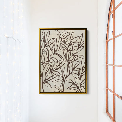 Florals on Beige, No. 1 - Jetty Home