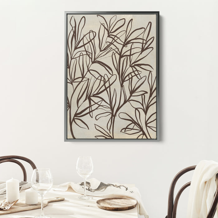 Florals on Beige, No. 1 - Jetty Home