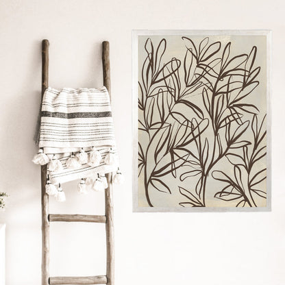Florals on Beige, No. 1 - Jetty Home