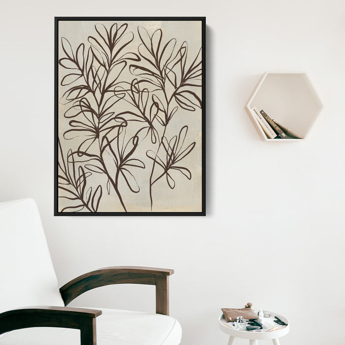 Florals on Beige, No. 2 - Jetty Home