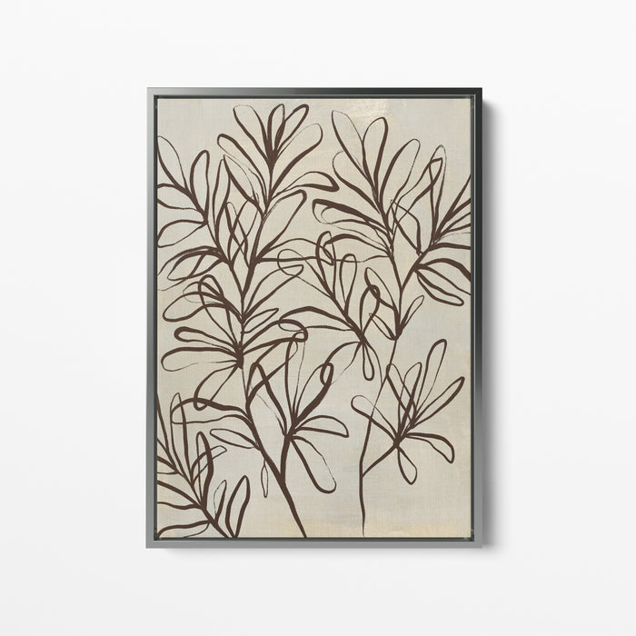 Florals on Beige, No. 2 - Jetty Home