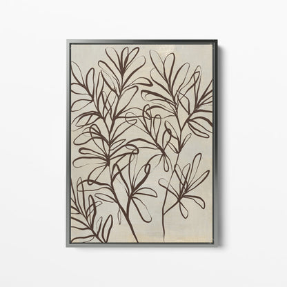 Florals on Beige, No. 2 - Jetty Home