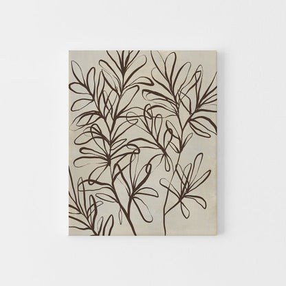 Florals on Beige, No. 2 - Jetty Home